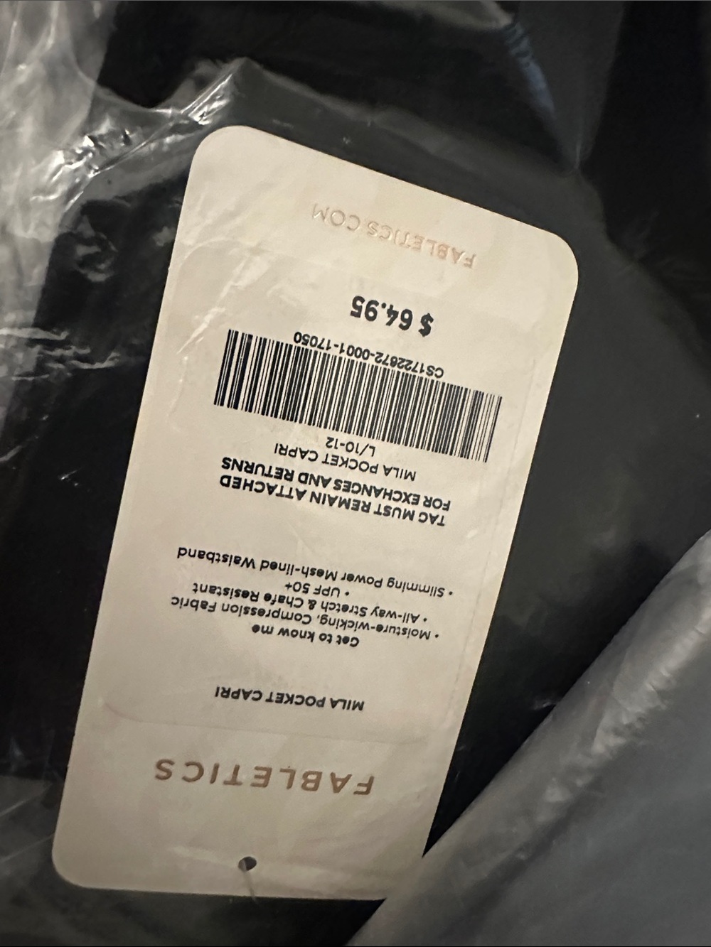 Fabletics Black Leggings Bundle lot - Picture 6 of 8